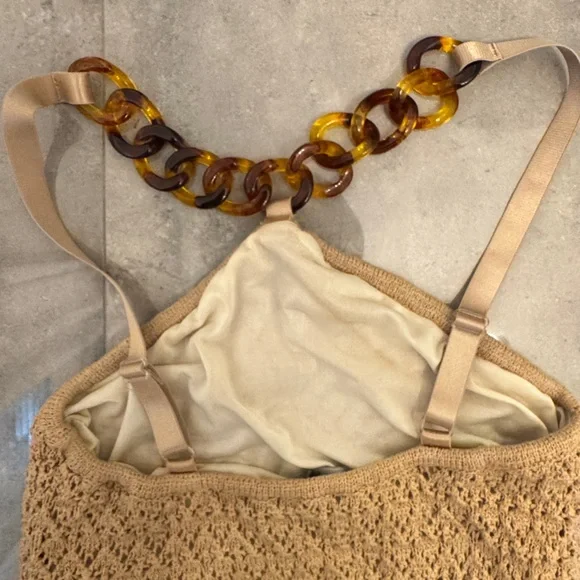 Boston Proper Beige Maxi Knit Dress | XS - Picture 7 of 9